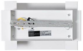 Индустриален стенен аплик бял 2-светлина - Coen