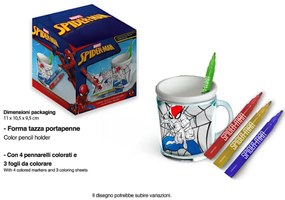 Disney - SPIDERMAN моливник за оцветяване