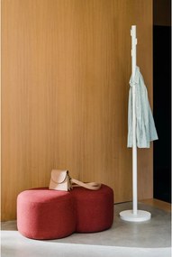 Бежова метална стойка за връхни дрехи ø 25x183 cm Yuko – noo.ma