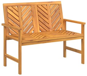 362234 vidaXL Градинска пейка, 109 см, акация масив