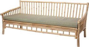 Бамбуков градински диван в бежово-натурален цвят Sole - Bloomingville