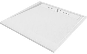 Mexen Amon квадратен душ SMC 100 x 100 см, бял - 4F101010