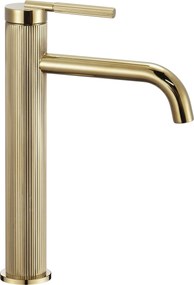 Смесител за мивка Rea Argon Gold High