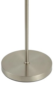 Модерна стоманена подова лампа, включваща LED 3-степенно димируема акумулаторна - Statler