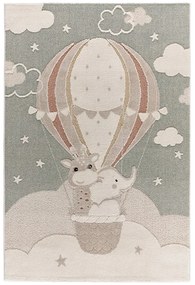 Зелен и бежов детски килим 120x170 cm Clown – Universal