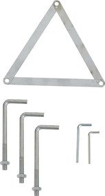 Класическа външна подова лампа черна с опалово стъкло 210cm IP44 - Champs