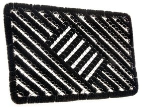 Изтривалка от кокосови влакна 45x75 cm Coco Black – Hanse Home