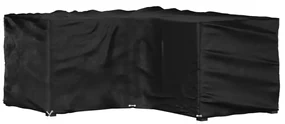 319314 vidaXL Покривало за ъглови градински мебели 12 капси 185x185x90 см