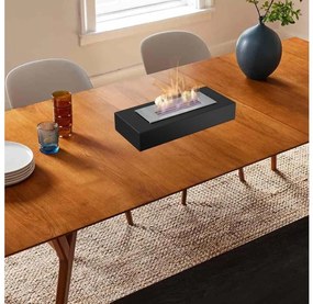 BIO камина INDIA 8,5x49 cm, 2,5 kW, черна серия INDIA/CZARNY/TUV