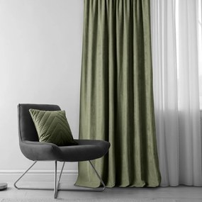 Завеса в зелен цвят 140x225 cm Milana - Homede