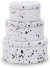 Метални кутии в комплект 3 бр. за торти Speckled – Premier Housewares