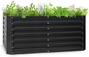 Blumfeldt High Grow Straight, повдигнато цветно легло, 120 x 60 x 60 cm, 432 l, стомана
