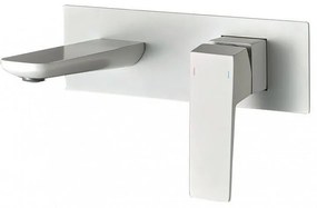 Месингов смесител за вграждане ICF 8110191MW ЕЛИНОР WHITE MATT