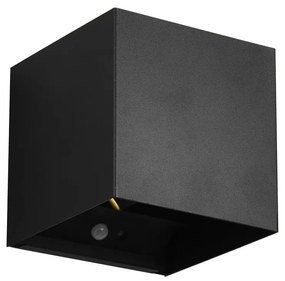 Черна LED светлина за стена Talent - Trio