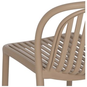 Бежов пластмасов трапезен стол Alia – Ixia