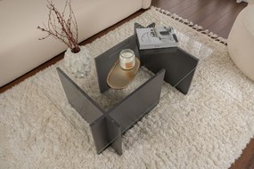 Кафе маса Vetrino, цвят Антрацит