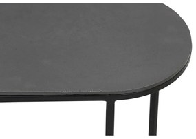 Метални странични масички в комплект от 2 бр. 26x53 cm Bocov – Light &amp; Living