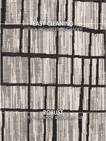 Черен/кремав кръгъл килим за открито и закрито ø 200 cm Haringey Crouch – Ted Baker