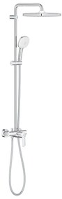 Tempesta System 250 Cube Душ система с едноръкохватков смесител