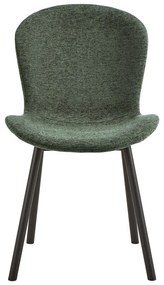 Тъмнозелен трапезен стол Esra – Actona