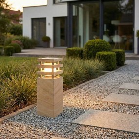 Модерна подова лампа за външен монтаж пясъчник 40 см - Grumpy