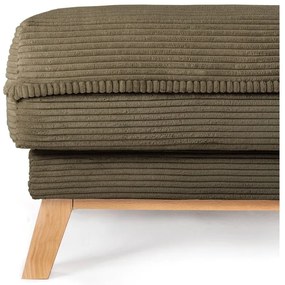 Зелена табуретка от рипсено кадифе Tori – Bonami Selection