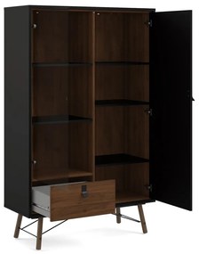 Черна витрина Ry - Tvilum