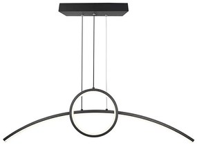 LED Пендел LED/30W/230V 4000K 88 см черен