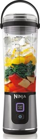 Разопакован: Преносим блендер Ninja Blast BC151EUBK, 7.4W, 530 мл, Стоманен нож с 6 остриета, Трошене на лед, До 10 цикъла, Без BPA, USB-C, Черен