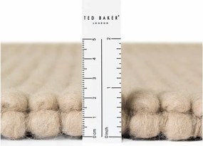 Бежов ръчно изработен вълнен кръгъл килим ø 200 cm Richmond Diana – Ted Baker