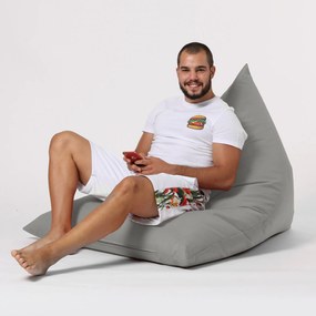 Градински пуф Pyramid Big Bed Pouf, цвят Сив