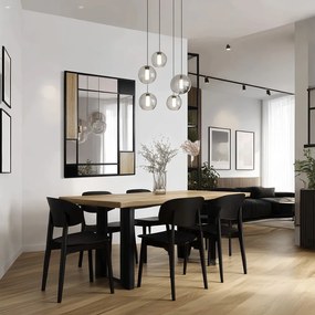 Стенно огледало 69x95 cm Loft Edge – Styler