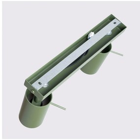 Зелен прожектор 6x30 cm Etna – Sollux