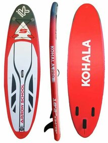 Падъл Дъска за Сърф Kohala Arrow School Червен 15 PSI (310 x 84 x 12 cm)