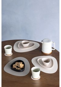 Кафява декоративна дървена кутия за съхранение 26x23x3 cm Curve L – LIND DNA