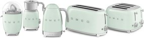 Електрическа цитрус преса Smeg CJF11PGEU, 70 W, Антикапкова система, Противоплъзгаща се основа, Пастелно зелен