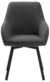 Сив трапезен стол Alma – Unique Furniture