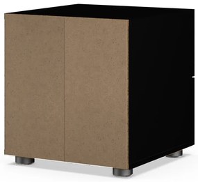 Черно нощно шкафче Pepe - Tvilum