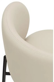 Бели тапицирани трапезни столове в комплект 2 бр. Mogi – Teulat