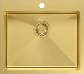 Стоманена мивка RUSSEL 110 Gold