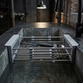 Телескопичен сушилник за мивка REA P14487A Grey
