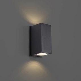 Стенна лампа черна магнитна вкл. LED акумулаторна - Baleno