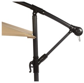 Бежов чадър без основа Bonami Essentials Happy Sun, ø 300 cm