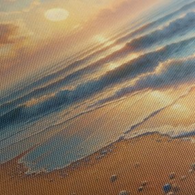 Картина на платно – Море, залято от слънце
