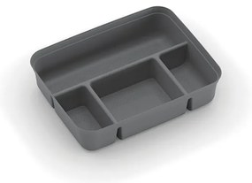 Сив пластмасов разделител за кутия за съхранение 31,5x24x7,5 cm K Latch Box – KIS