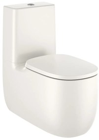 Тоалетна чиния за моноблок, Roca, A3420B9650 с двойно оттичане, 39.5х70.5х79см