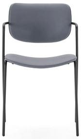 Тъмносиви трапезни столове в комплект от 2 бр. Maika – Marckeric