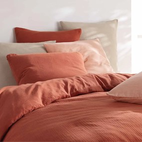 Светлозелено двойно удължено муселиново спално бельо 240x220 cm Angelia – douceur d'intérieur