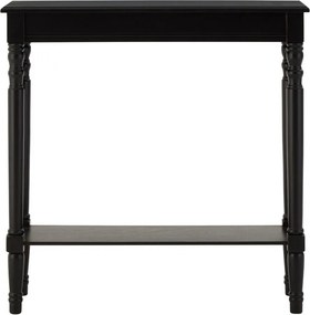 Черна конзолна маса от масивен бор 30x80 cm Heritage – Premier Housewares