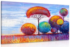 Картина на платно – Есенна гора